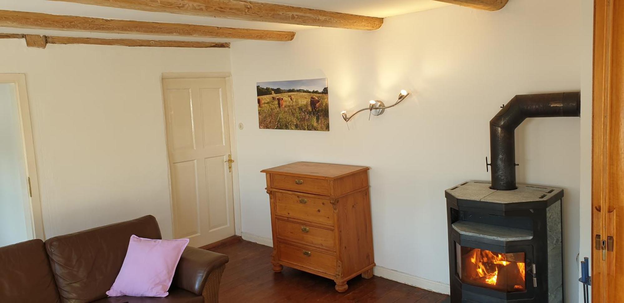 Der Kleine Fuchshof Mit Hund, Pferd Und Huhn Appartement Rathlau Buitenkant foto